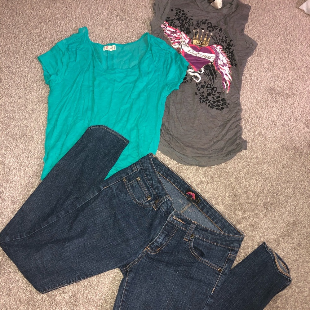 Bundle of shirts and pant